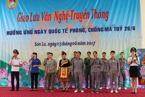 Cơ sở Điều trị nghiện ma tuý tỉnh Sơn La tổ chức các hoạt động hưởng ứng “Tháng hành động phòng, chống ma túy” và “Ngày toàn dân phòng, chống ma túy 26-6”