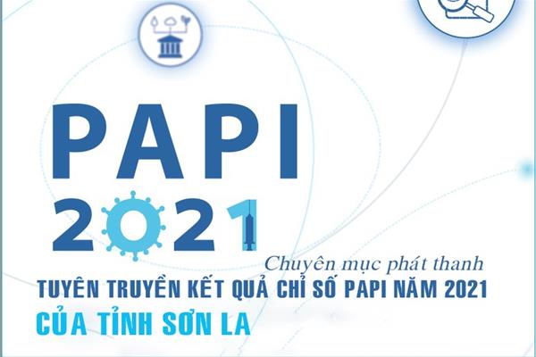 Tuyên truyền về kết quả chỉ số hiệu quả quản trị và hành chính công cấp tỉnh  (PAPI) năm 2021 của tỉnh Sơn La
