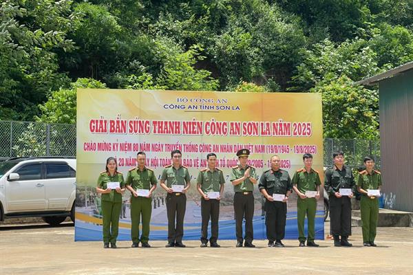 Cơ sở cai nghiện ma túy tham gia giải bắn súng thanh niên Công an tỉnh Sơn La năm 2025.