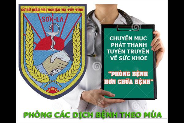 Phát thanh tuyên truyền về sức khỏe "Phòng bệnh theo mùa"