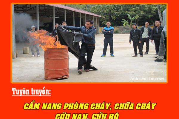 Cẩm nang phòng cháy, chữa cháy, cứu nạn cứu hộ 