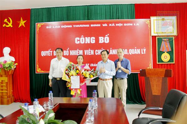 Công bố Quyết định bổ nhiệm Phó Giám đốc Cơ sở Điều nghiện ma túy tỉnh Sơn La