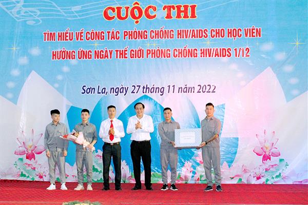 Cuộc thi tìm hiểu về công tác phòng, chống HIV/AIDS cho học viên tại Cơ sở Điều trị nghiện ma túy tỉnh năm 2022