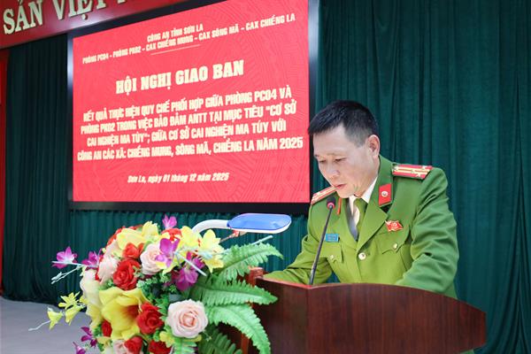 Hội nghị giao ban đánh giá kết quả thực hiện quy chế phối hợp năm 2025