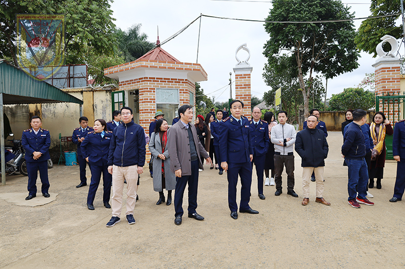 Đoàn công tác Cơ sở cai nghiện ma túy tỉnh Bắc Giang trao đổi kinh ...